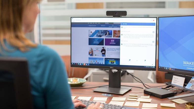 College Launches New Website Chatbot | Wake Technical Community College